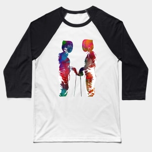 fencing sport art #fencing #sport Baseball T-Shirt